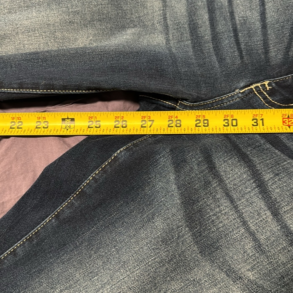 KanCan Women's Dark Blue Faded Skinny Jeans - Picture 7 of 7